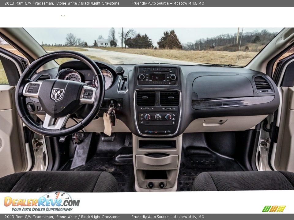 2013 Ram C/V Tradesman Stone White / Black/Light Graystone Photo #26