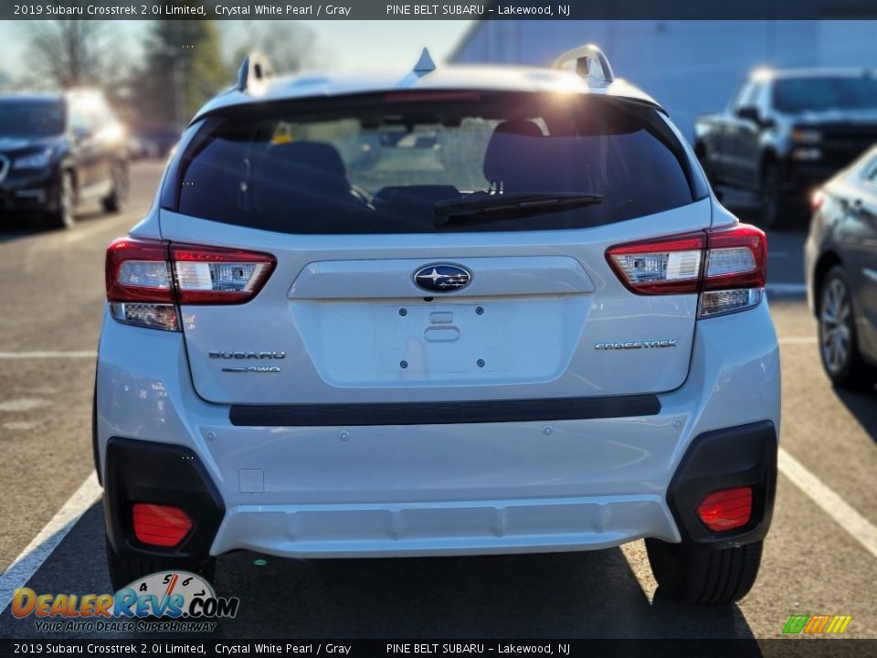 2019 Subaru Crosstrek 2.0i Limited Crystal White Pearl / Gray Photo #4