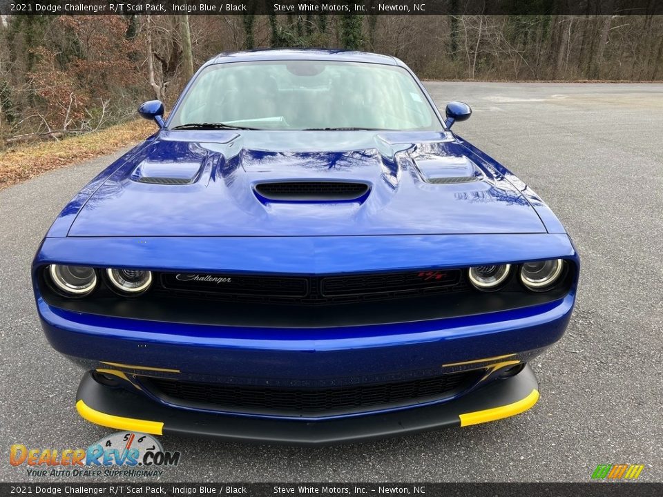 2021 Dodge Challenger R/T Scat Pack Indigo Blue / Black Photo #3