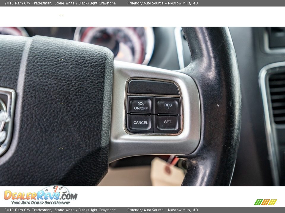 2013 Ram C/V Tradesman Stone White / Black/Light Graystone Photo #29