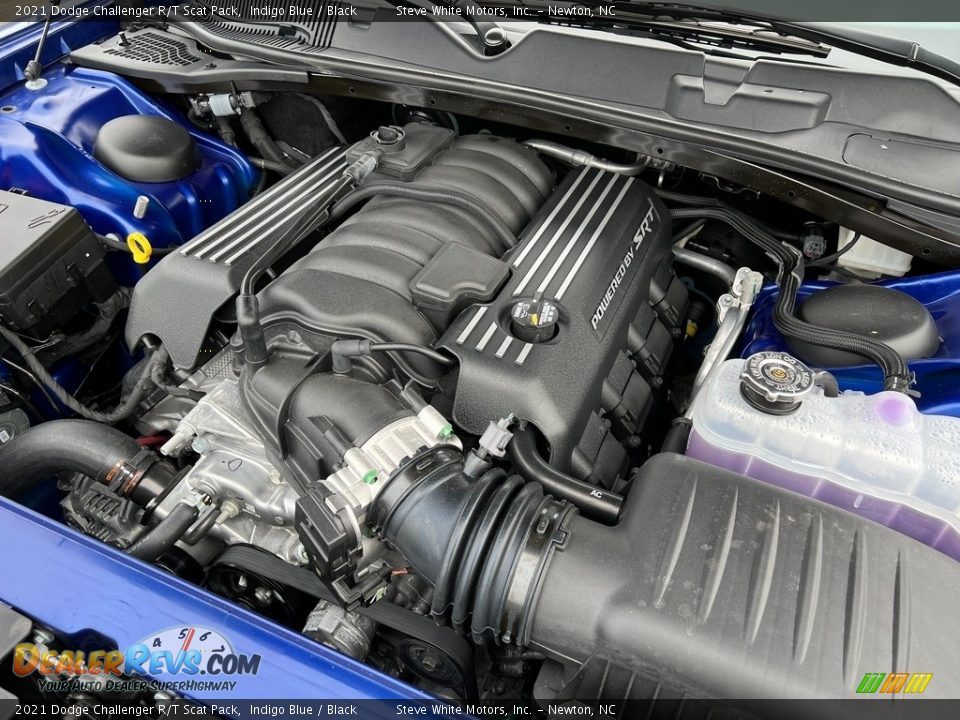 2021 Dodge Challenger R/T Scat Pack Indigo Blue / Black Photo #9
