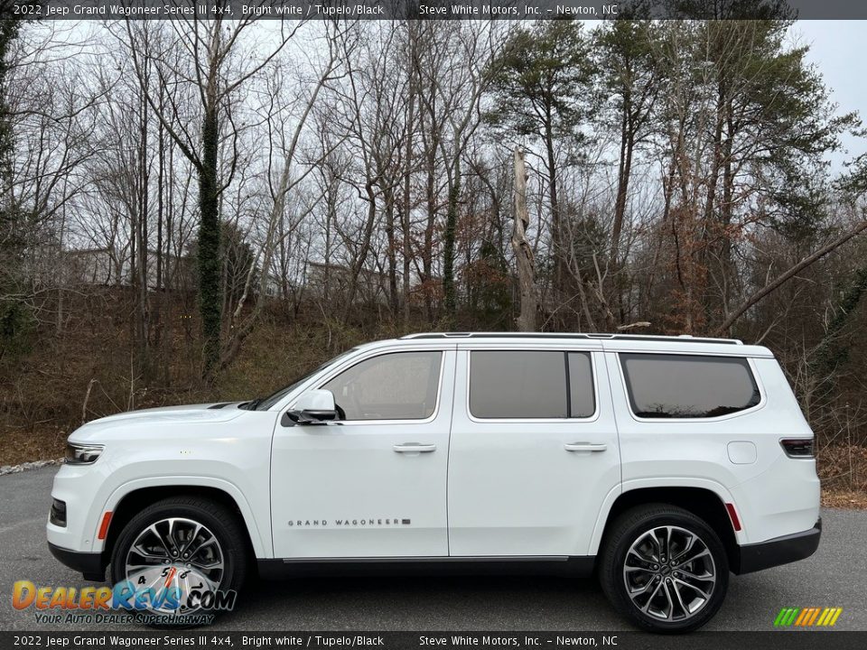 Bright white 2022 Jeep Grand Wagoneer Series III 4x4 Photo #1