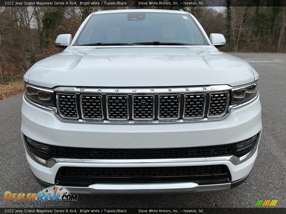 2022 Jeep Grand Wagoneer Series III 4x4 Bright white / Tupelo/Black Photo #5