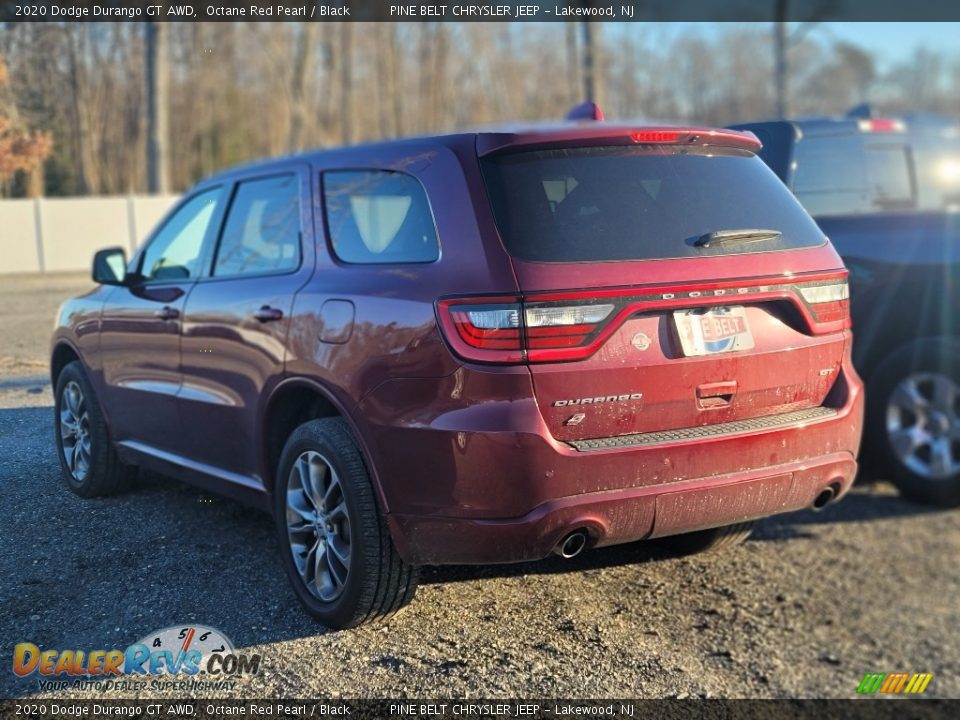 2020 Dodge Durango GT AWD Octane Red Pearl / Black Photo #5