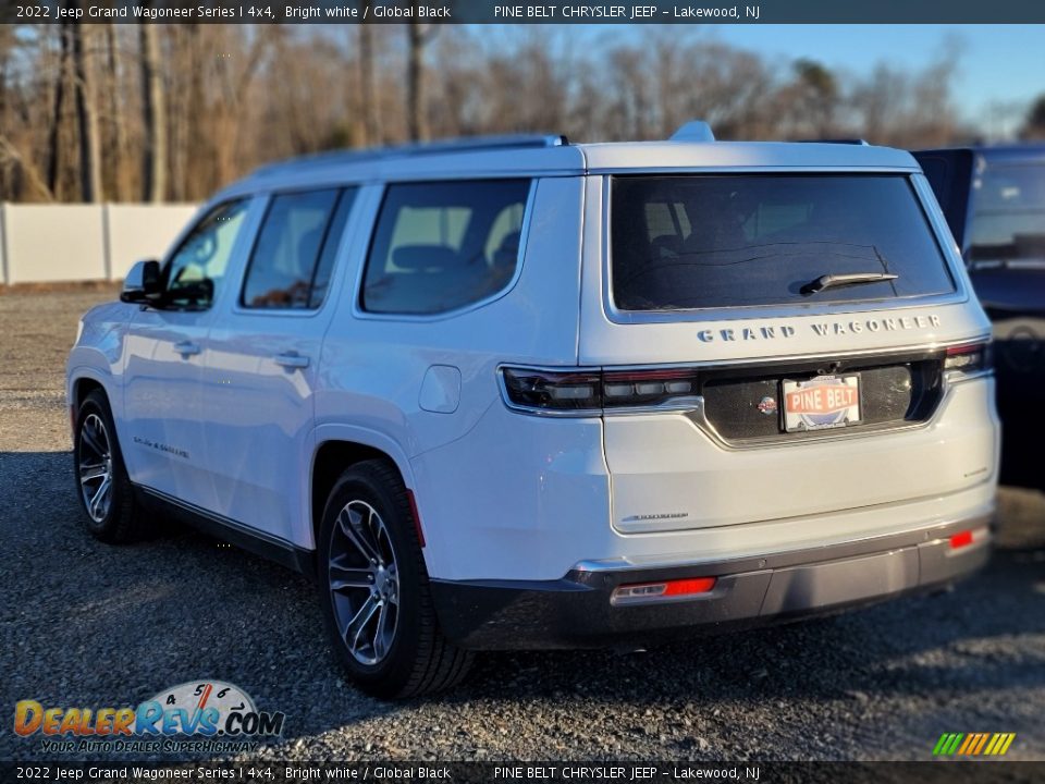 2022 Jeep Grand Wagoneer Series I 4x4 Bright white / Global Black Photo #4