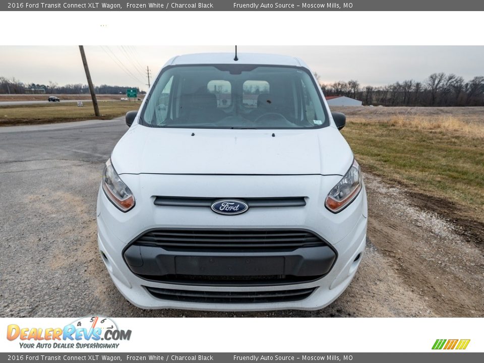 Frozen White 2016 Ford Transit Connect XLT Wagon Photo #9