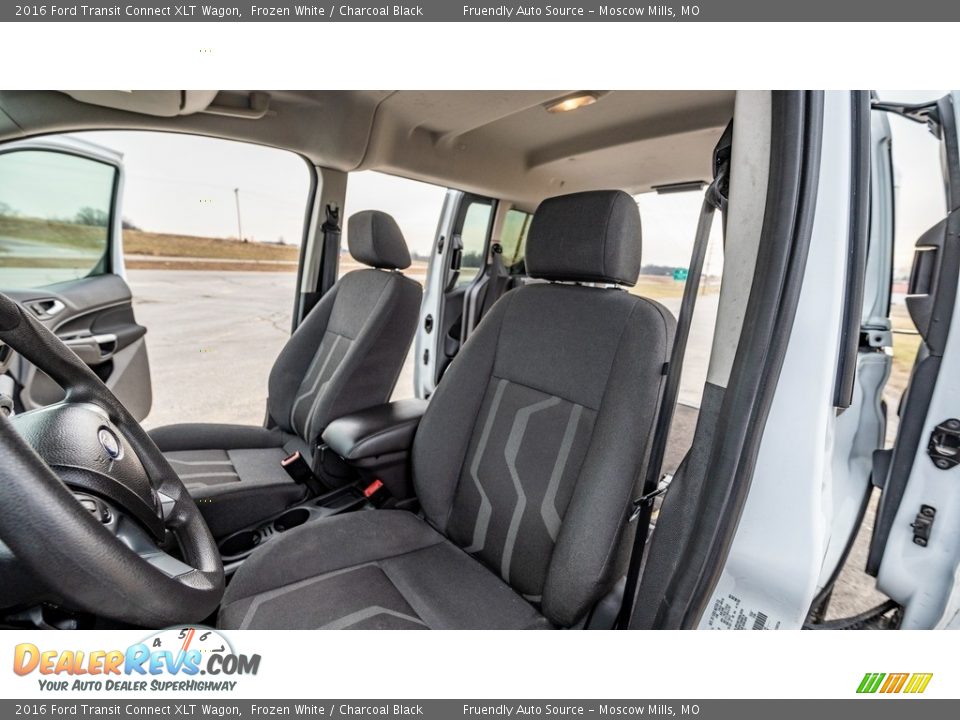 Front Seat of 2016 Ford Transit Connect XLT Wagon Photo #17