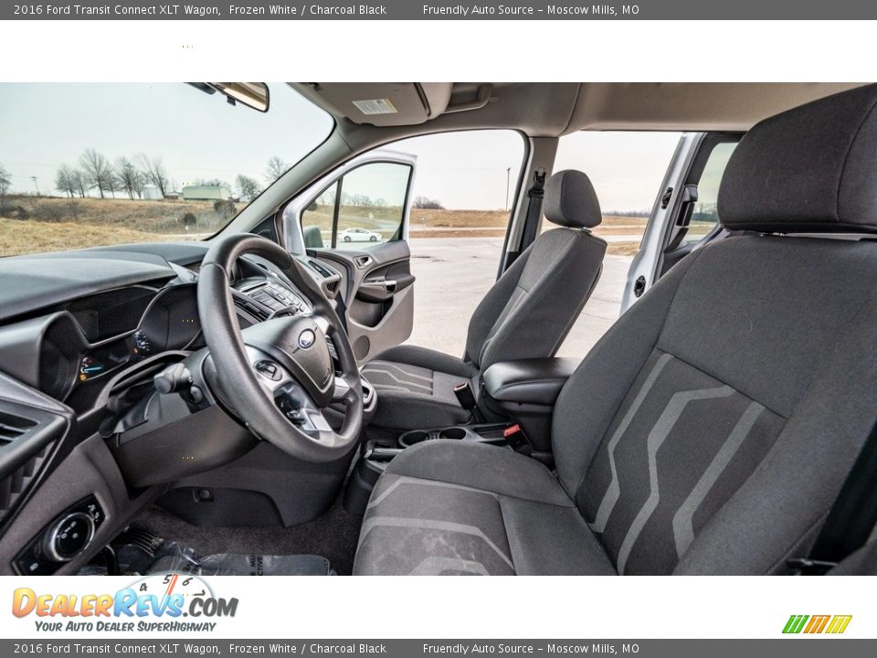 Front Seat of 2016 Ford Transit Connect XLT Wagon Photo #18
