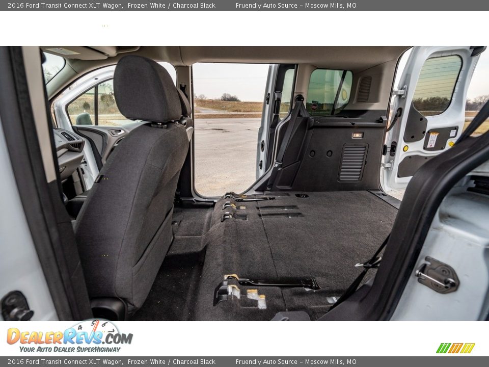 Rear Seat of 2016 Ford Transit Connect XLT Wagon Photo #20