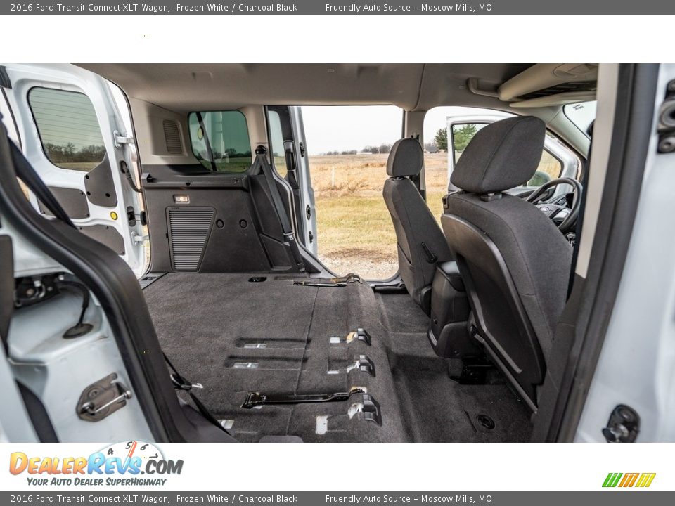 Rear Seat of 2016 Ford Transit Connect XLT Wagon Photo #23