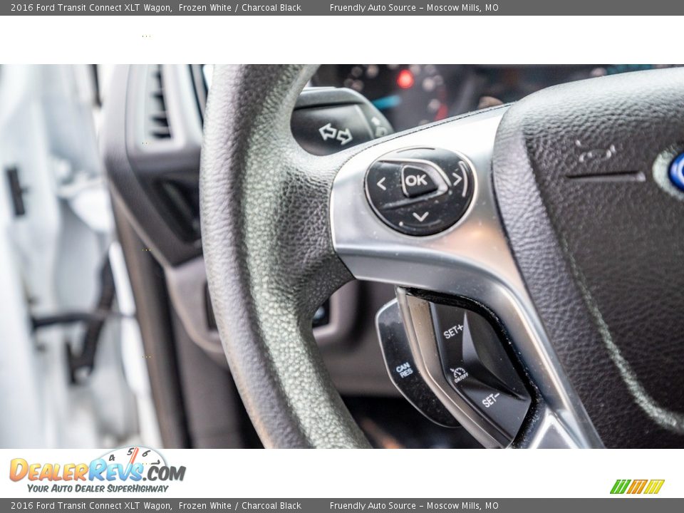 2016 Ford Transit Connect XLT Wagon Steering Wheel Photo #29