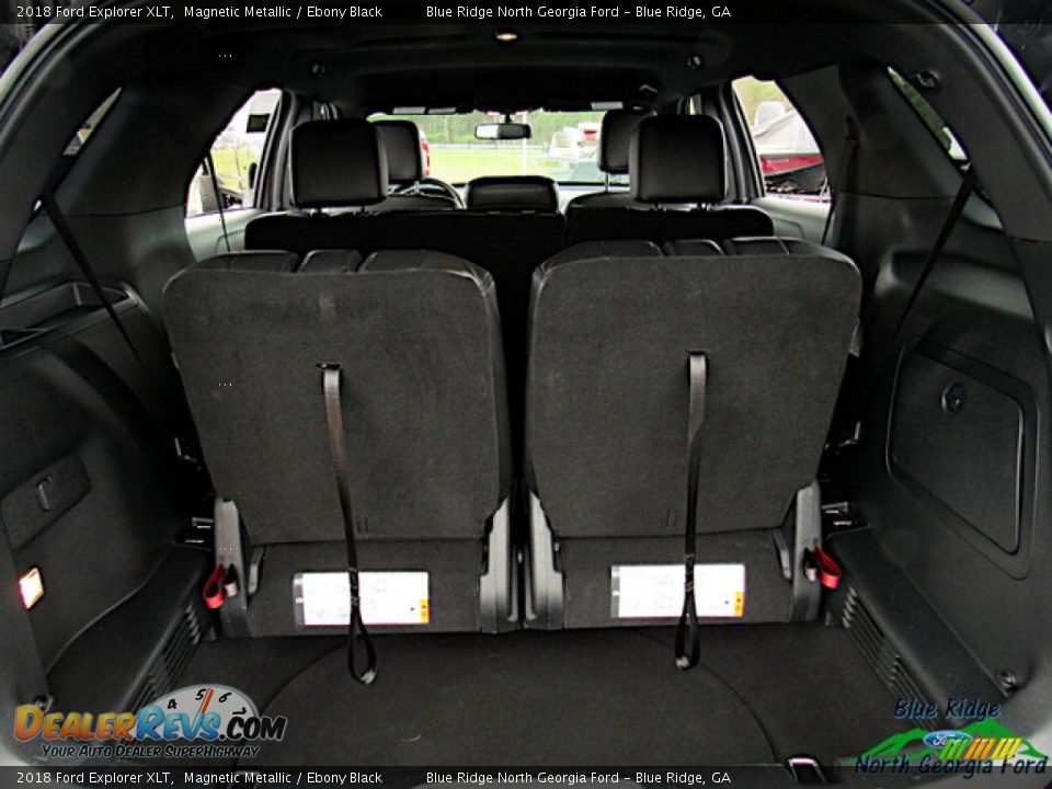 2018 Ford Explorer XLT Magnetic Metallic / Ebony Black Photo #14