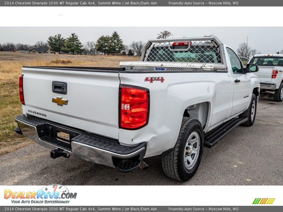 2014 Chevrolet Silverado 1500 WT Regular Cab 4x4 Summit White / Jet Black/Dark Ash Photo #4