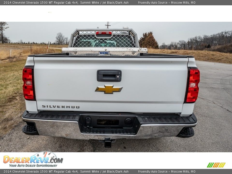 2014 Chevrolet Silverado 1500 WT Regular Cab 4x4 Summit White / Jet Black/Dark Ash Photo #5