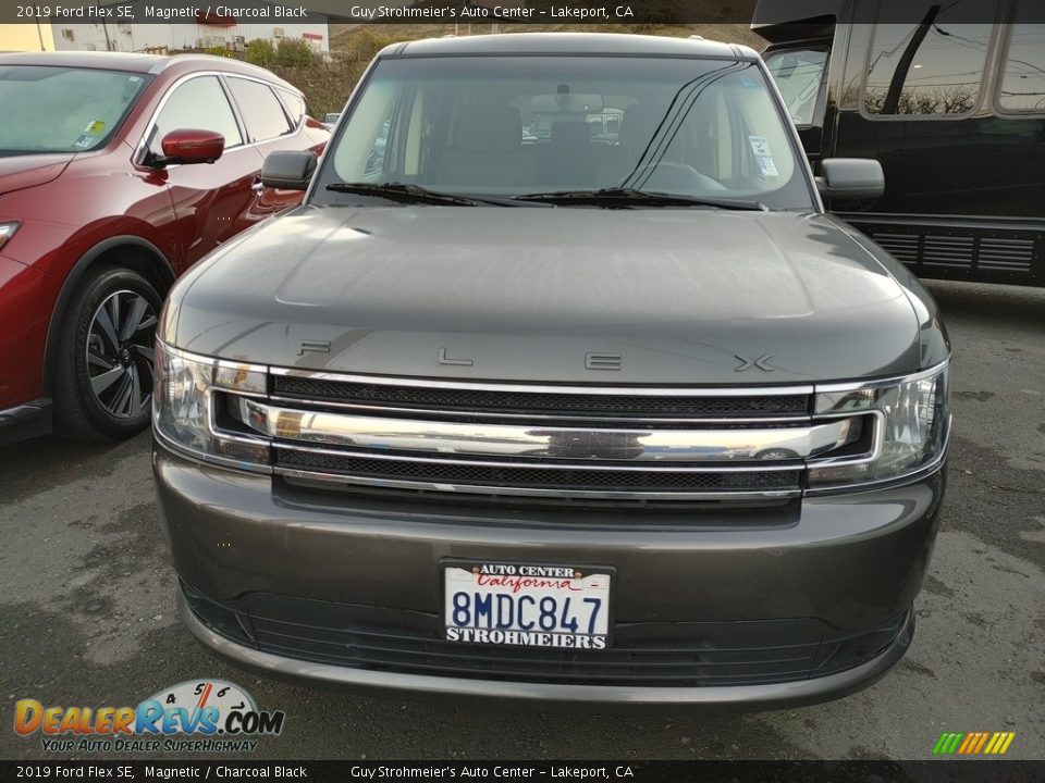 2019 Ford Flex SE Magnetic / Charcoal Black Photo #2