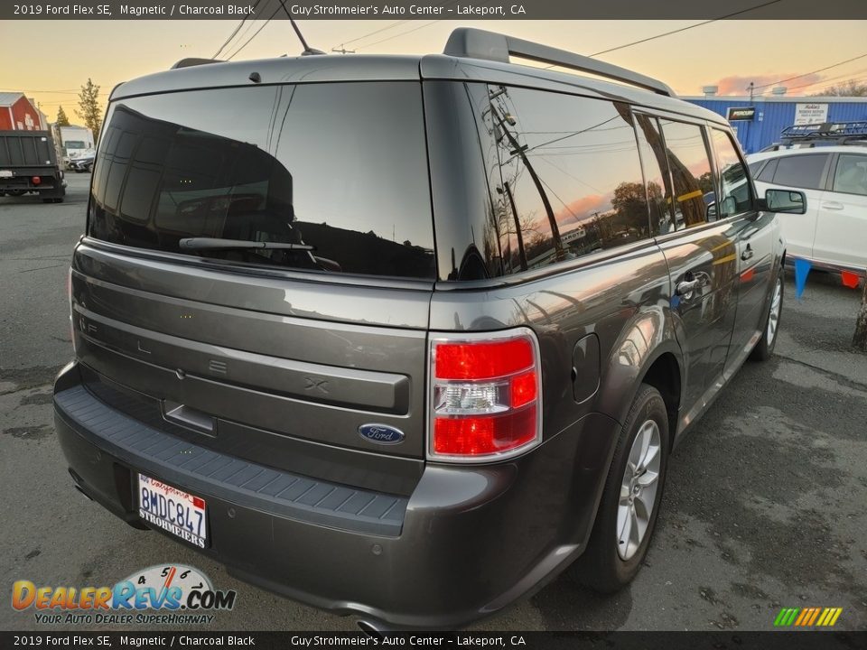 2019 Ford Flex SE Magnetic / Charcoal Black Photo #8