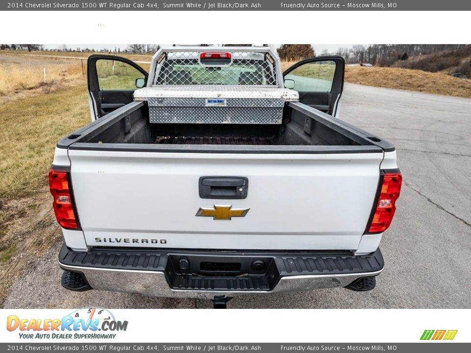 2014 Chevrolet Silverado 1500 WT Regular Cab 4x4 Summit White / Jet Black/Dark Ash Photo #20