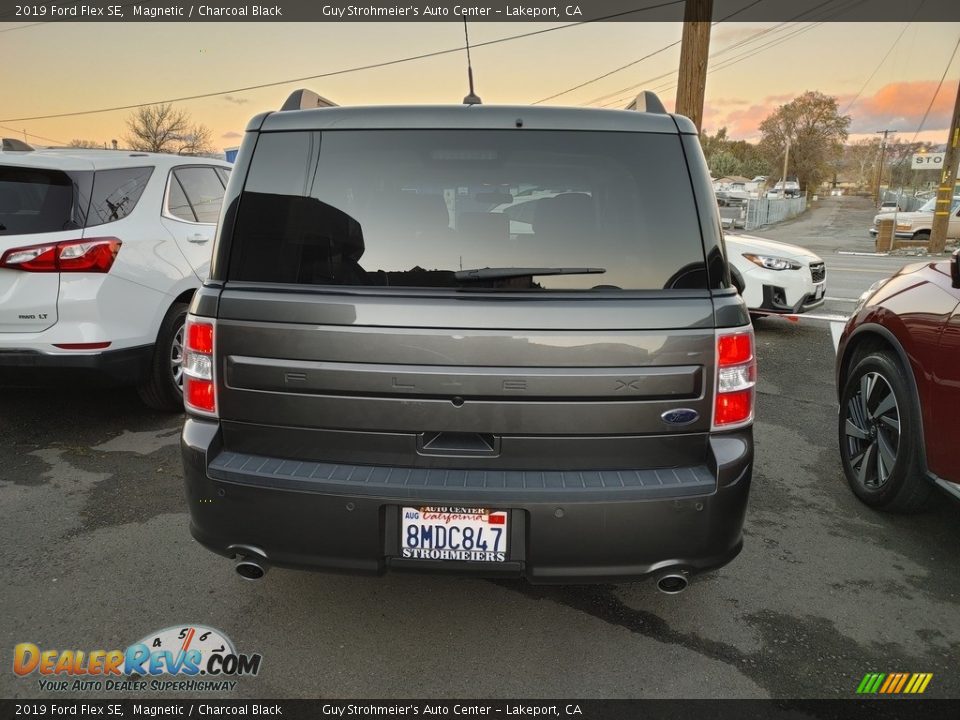 2019 Ford Flex SE Magnetic / Charcoal Black Photo #9