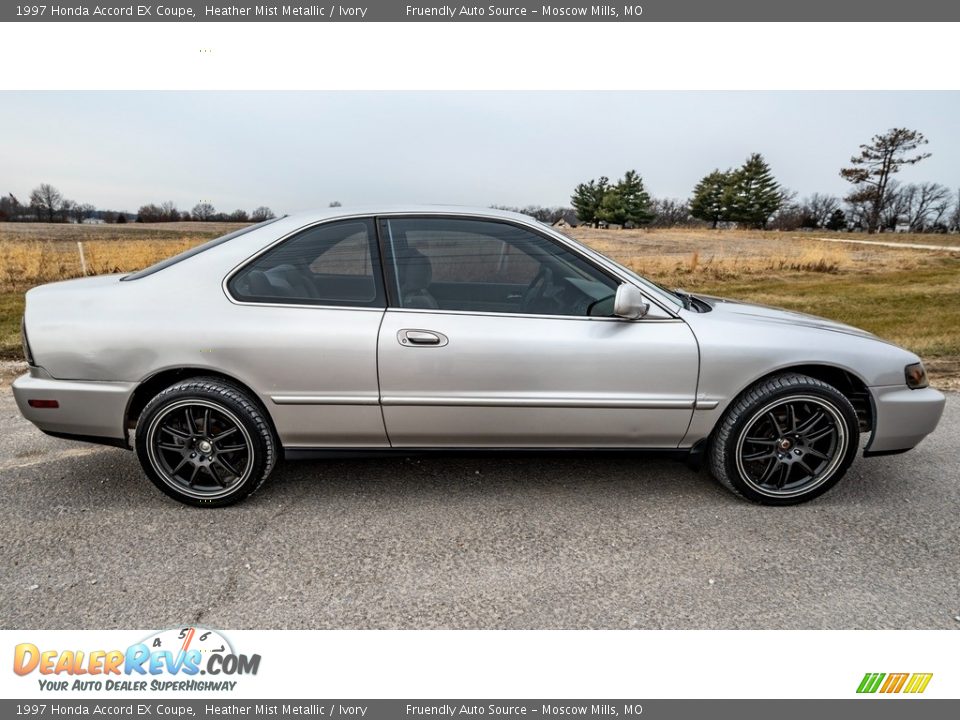 1997 Honda Accord EX Coupe Heather Mist Metallic / Ivory Photo #3