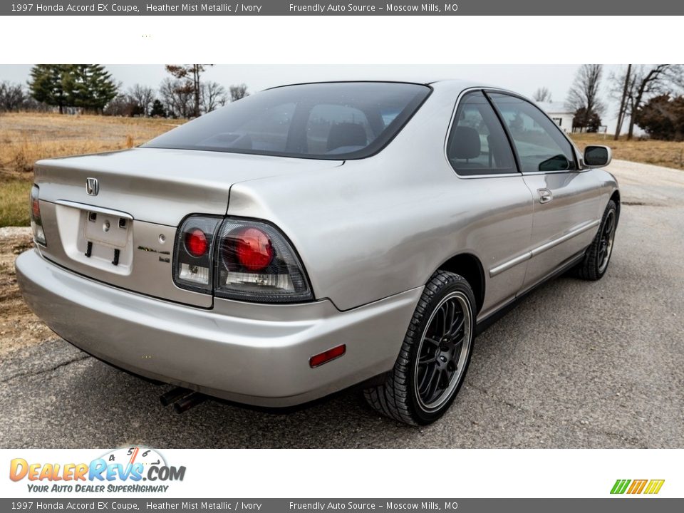 1997 Honda Accord EX Coupe Heather Mist Metallic / Ivory Photo #4