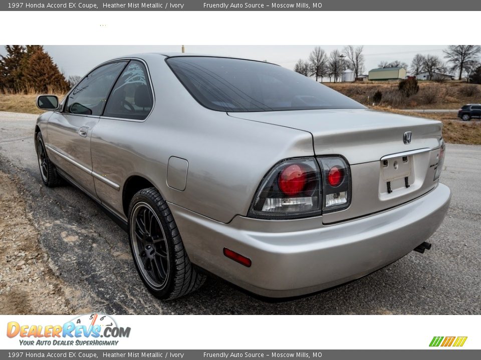 1997 Honda Accord EX Coupe Heather Mist Metallic / Ivory Photo #6