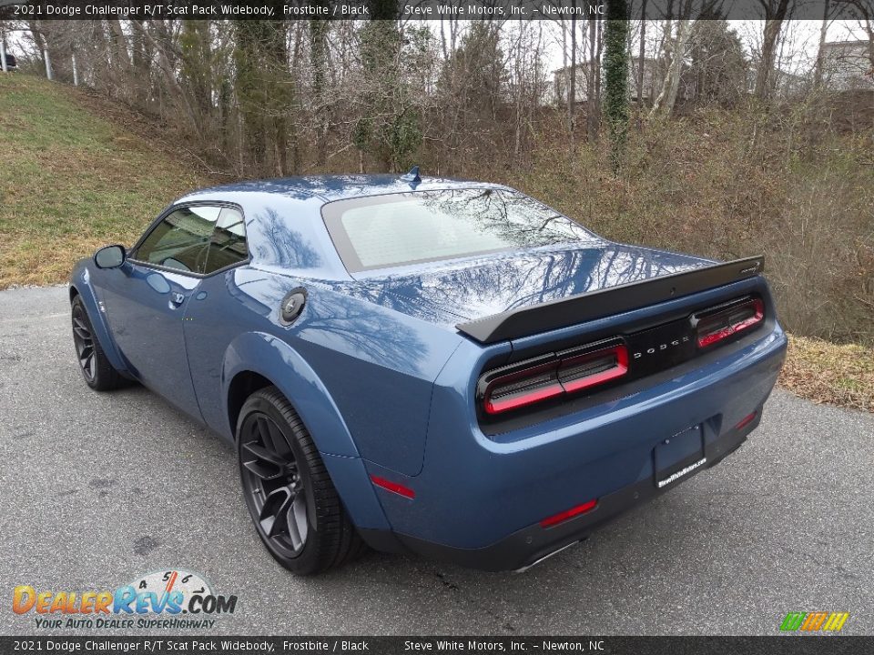 2021 Dodge Challenger R/T Scat Pack Widebody Frostbite / Black Photo #8