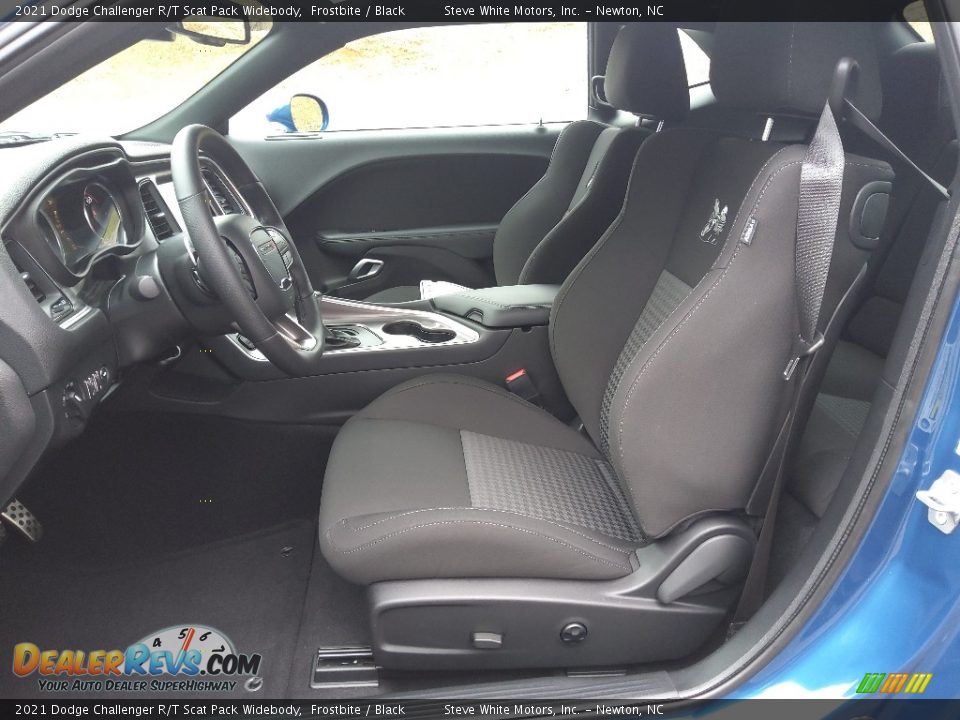 Front Seat of 2021 Dodge Challenger R/T Scat Pack Widebody Photo #10