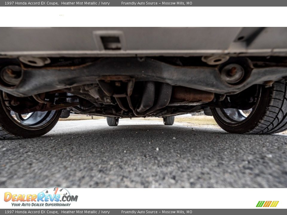 Undercarriage of 1997 Honda Accord EX Coupe Photo #10