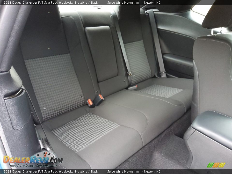 Rear Seat of 2021 Dodge Challenger R/T Scat Pack Widebody Photo #14