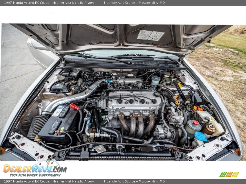 1997 Honda Accord EX Coupe 2.2 Liter SOHC 16-Valve VTEC 4 Cylinder Engine Photo #16