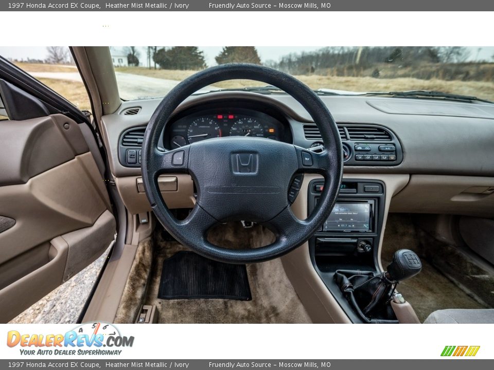 1997 Honda Accord EX Coupe Steering Wheel Photo #28