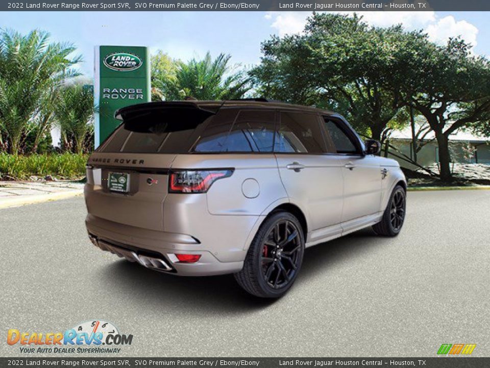 2022 Land Rover Range Rover Sport SVR SVO Premium Palette Grey / Ebony/Ebony Photo #2
