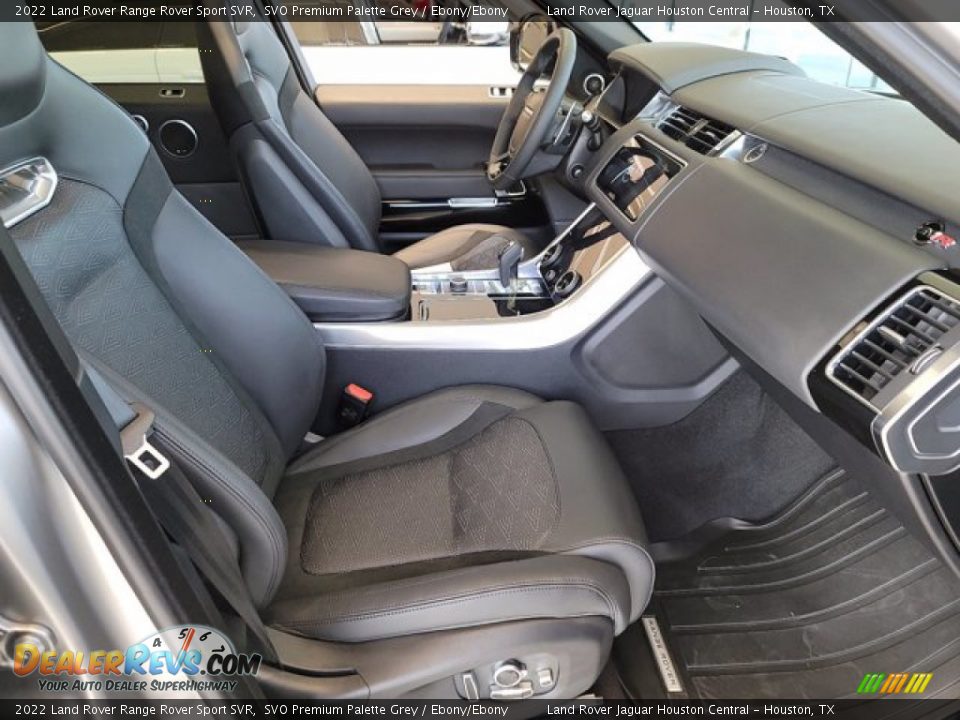 Ebony/Ebony Interior - 2022 Land Rover Range Rover Sport SVR Photo #3