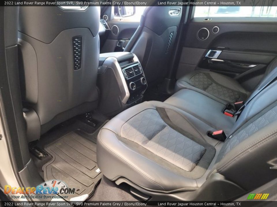 Rear Seat of 2022 Land Rover Range Rover Sport SVR Photo #5