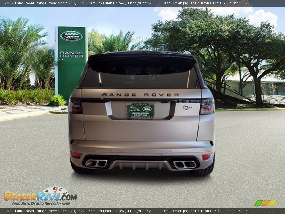 2022 Land Rover Range Rover Sport SVR SVO Premium Palette Grey / Ebony/Ebony Photo #7