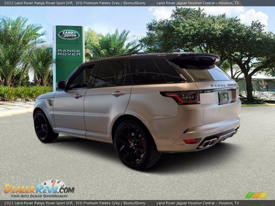 2022 Land Rover Range Rover Sport SVR SVO Premium Palette Grey / Ebony/Ebony Photo #10