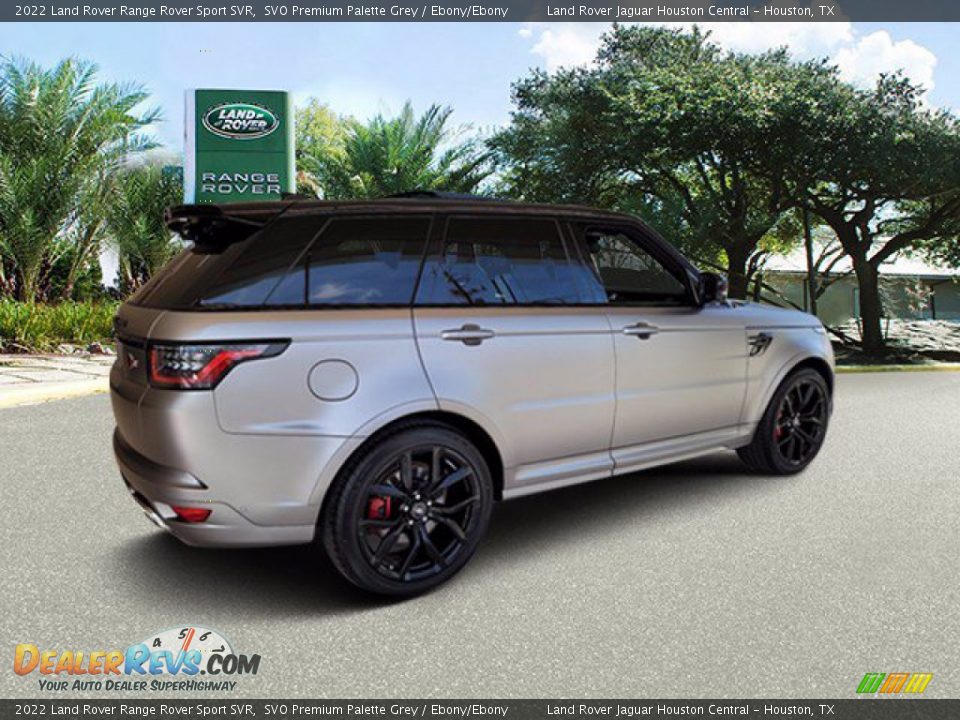 2022 Land Rover Range Rover Sport SVR SVO Premium Palette Grey / Ebony/Ebony Photo #11