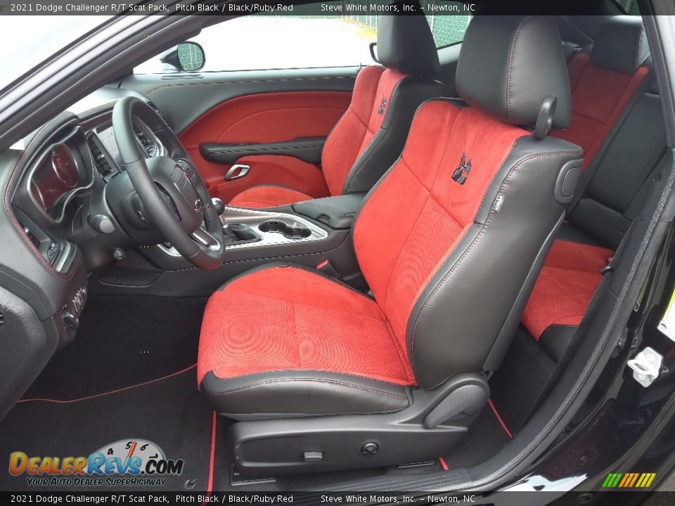 Front Seat of 2021 Dodge Challenger R/T Scat Pack Photo #10