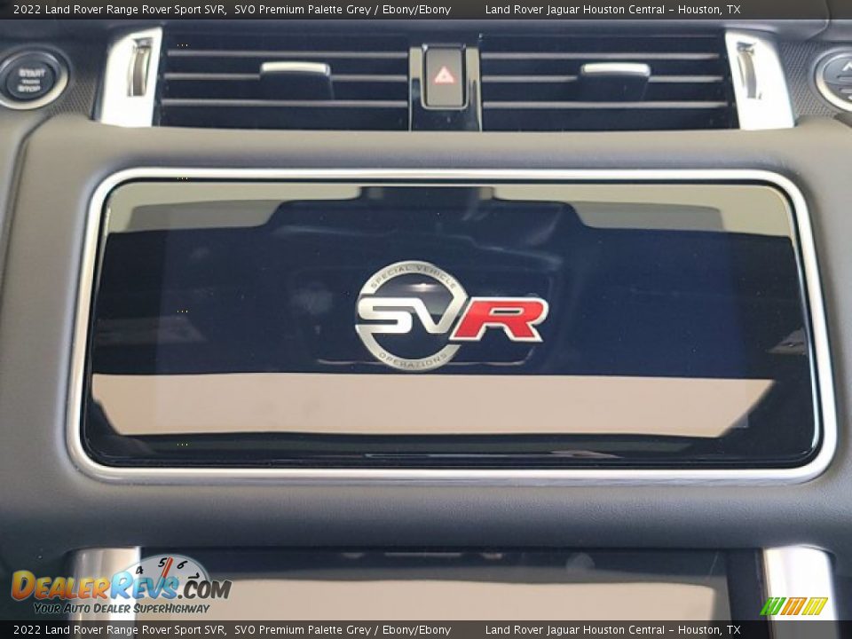 2022 Land Rover Range Rover Sport SVR SVO Premium Palette Grey / Ebony/Ebony Photo #21