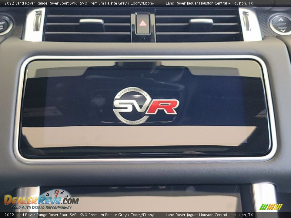 2022 Land Rover Range Rover Sport SVR SVO Premium Palette Grey / Ebony/Ebony Photo #22
