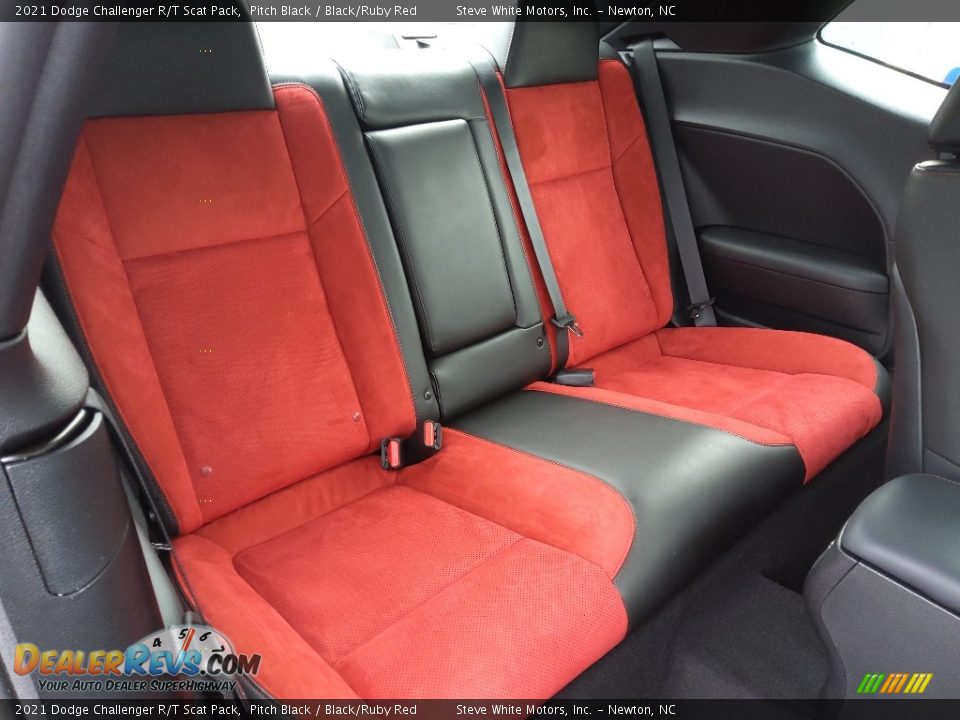 Rear Seat of 2021 Dodge Challenger R/T Scat Pack Photo #14