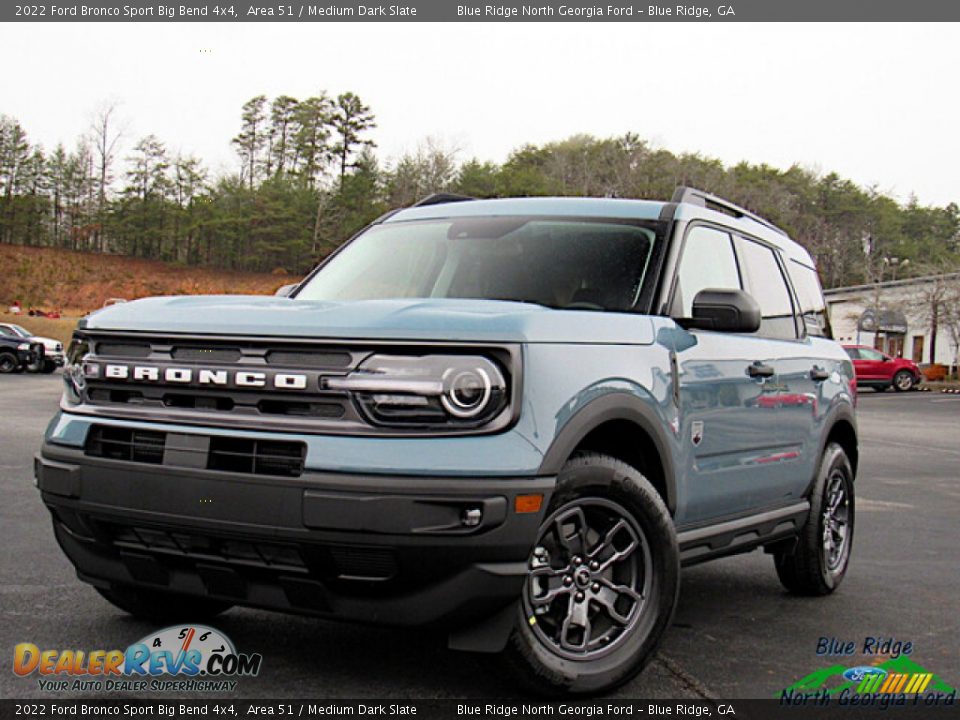 2022 Ford Bronco Sport Big Bend 4x4 Area 51 / Medium Dark Slate Photo #1