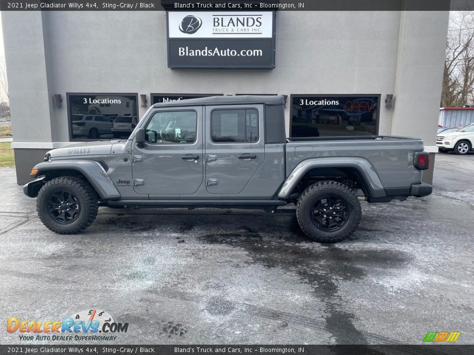 2021 Jeep Gladiator Willys 4x4 Sting-Gray / Black Photo #1