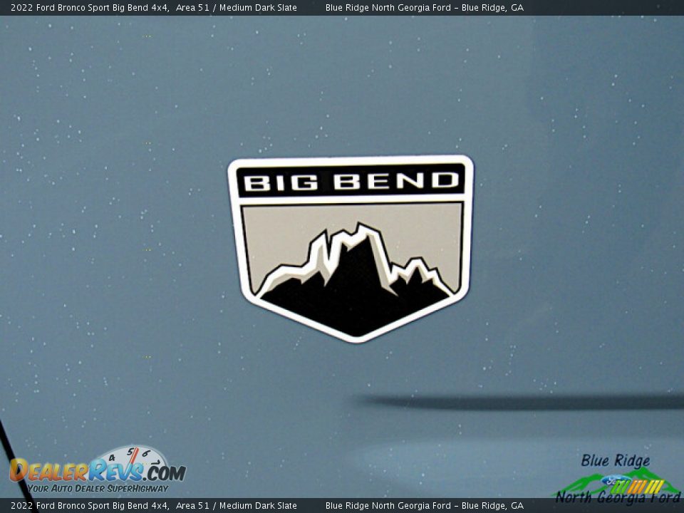 2022 Ford Bronco Sport Big Bend 4x4 Area 51 / Medium Dark Slate Photo #27