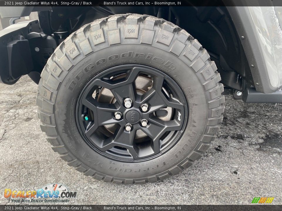 2021 Jeep Gladiator Willys 4x4 Sting-Gray / Black Photo #32
