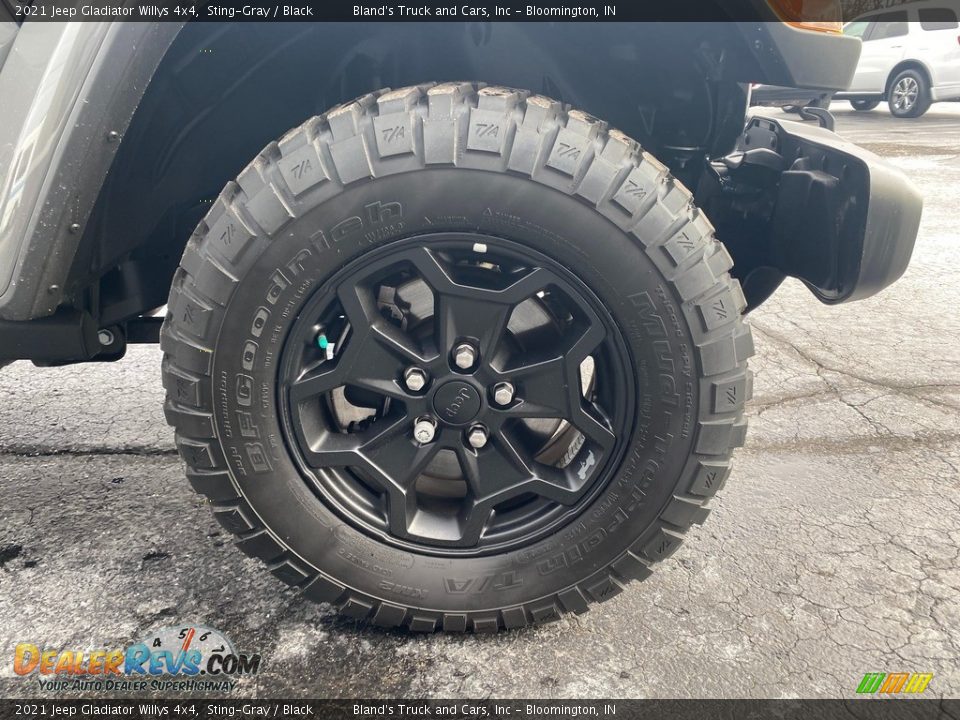 2021 Jeep Gladiator Willys 4x4 Sting-Gray / Black Photo #33