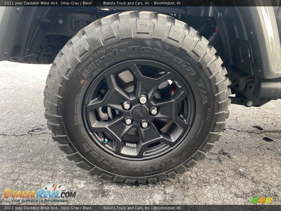 2021 Jeep Gladiator Willys 4x4 Sting-Gray / Black Photo #34