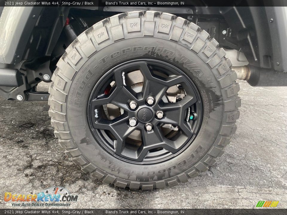 2021 Jeep Gladiator Willys 4x4 Sting-Gray / Black Photo #35