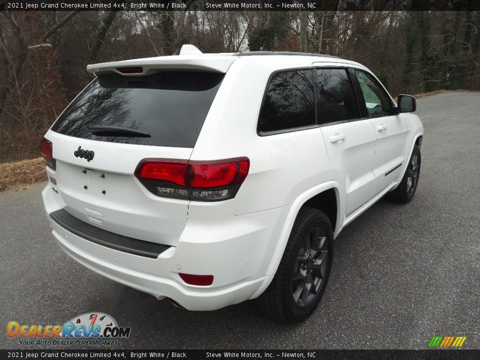 2021 Jeep Grand Cherokee Limited 4x4 Bright White / Black Photo #6
