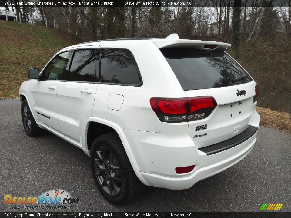 2021 Jeep Grand Cherokee Limited 4x4 Bright White / Black Photo #8